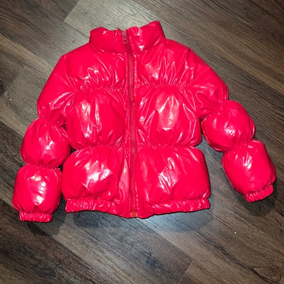 Toddler Girl Bubble Coat - Picture 1 of 4